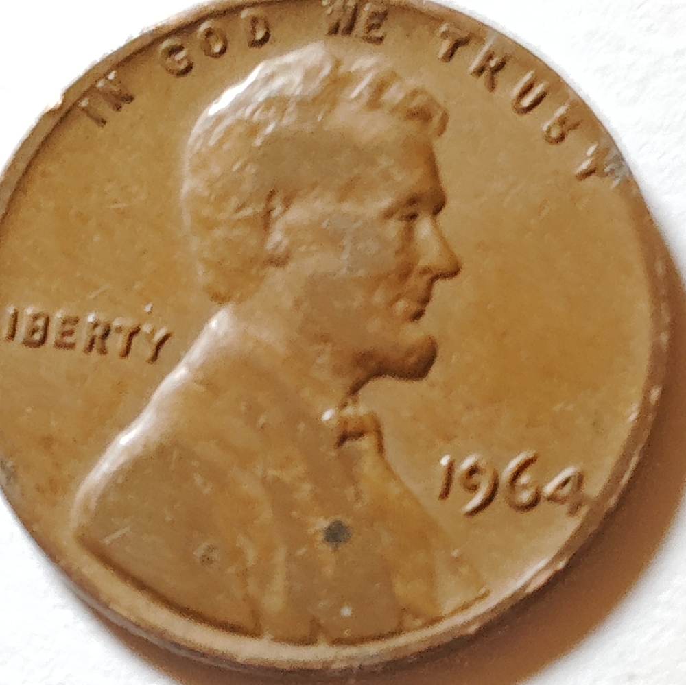 1964 error penny